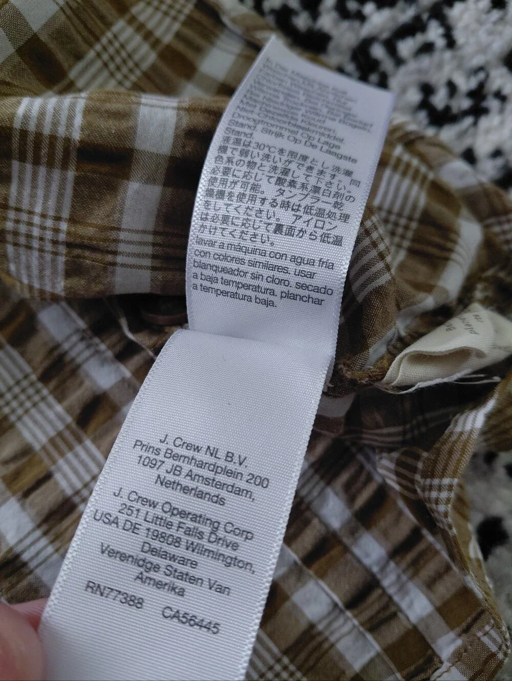 Madewell Westover Top Weathered Olive Plaid Puff Sleeve Cottagecore Blouse Sz 6
